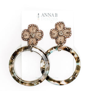 Gabrielle Floral Earrings