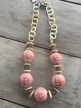 African Clay Bead Necklace