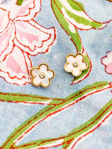 Beau Flower Studs