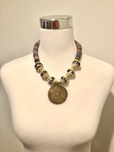 Vinyl Tribal Necklace