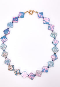 Multi Diamond Turquoise Necklace