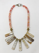 Buffalo Horn Bib Necklace