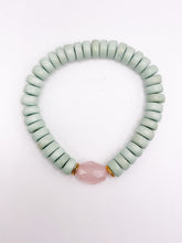 Wooden Stretch bracelet | Mint