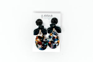Amelie Acrylic Earrings | Multi