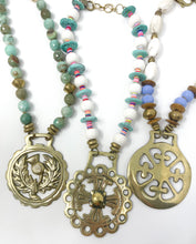 Periwinkle Horsebrass Necklace