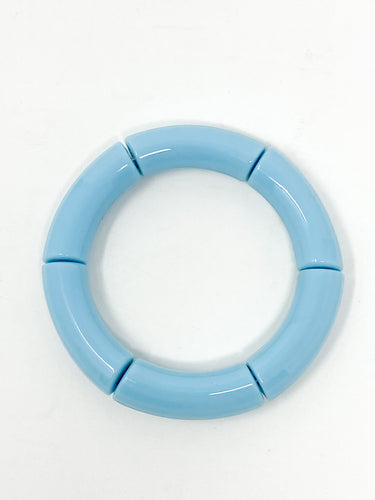 Acrylic Stretch Bracelets | Sky