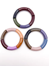 Acrylic Stretch Bracelets | Dark Multi S/3