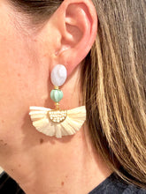 Nanette Flower Earrings- Cream