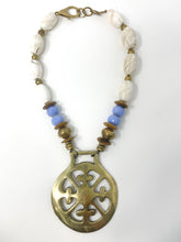 Periwinkle Horsebrass Necklace