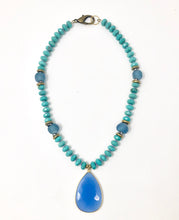 Blue Magnesite Necklace