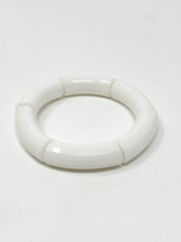 Acrylic Stretch Bracelets | White