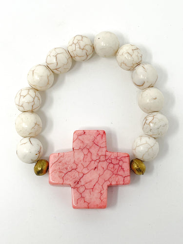 Cross Stretch Bracelet