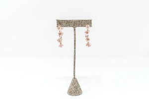 Clary Beaded Earrings | Pink