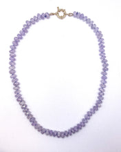 Amethyst Knotted Necklace