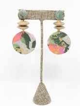 Roo Fabric Earrings | Multi Bright