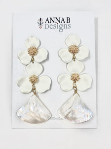 Blythe Mother of Pearl Earrings