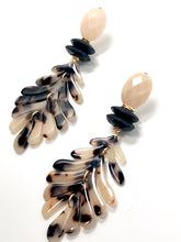 Tamara Acrylic Earrings | Tortoise