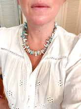 Multi Turquoise Chip Necklace