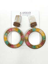 Kiera Thread Earrings | Multi