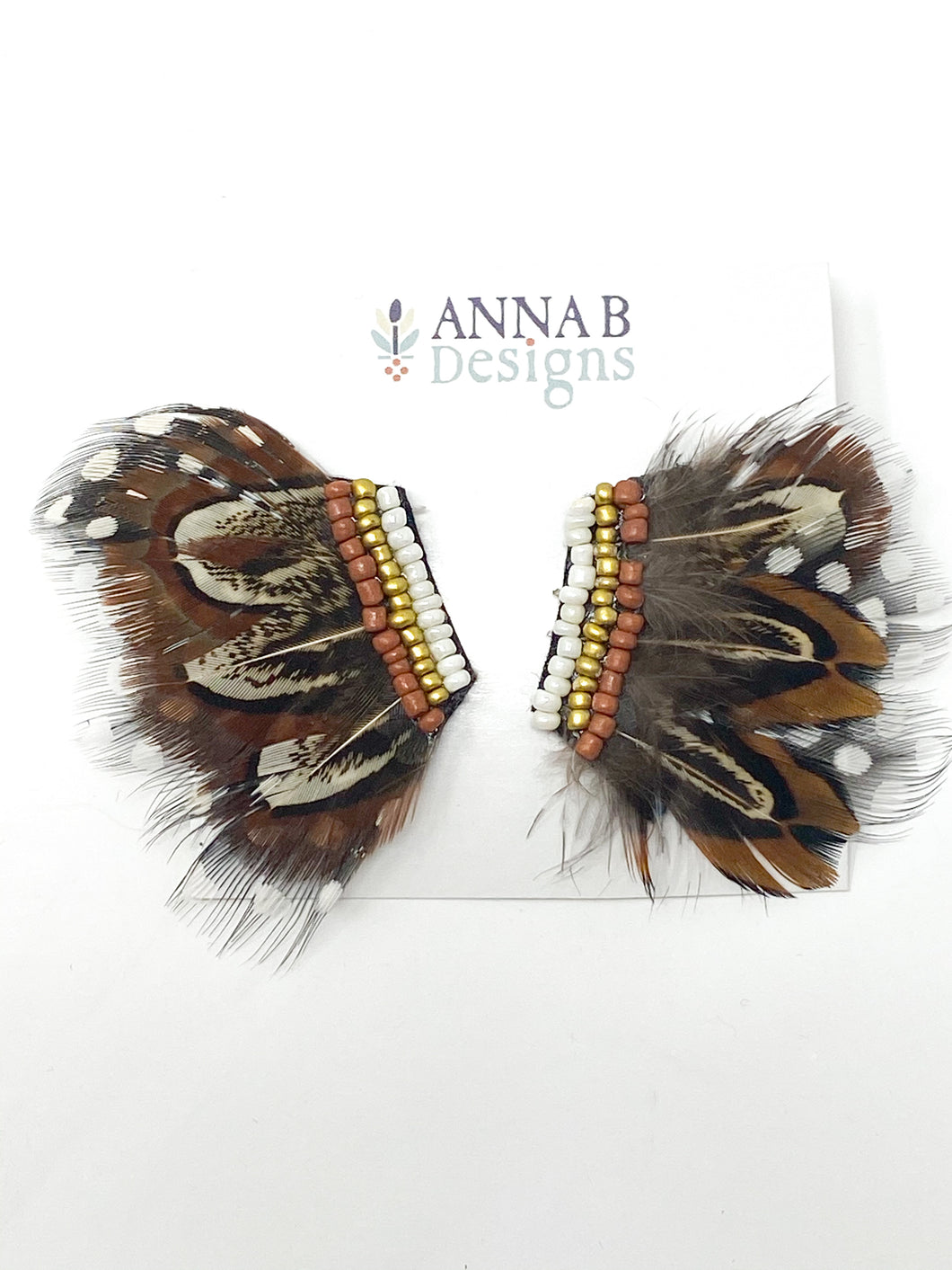 Anne Feather Earrings