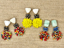 Poppy Beaded Earrings | Multi2