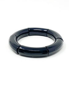 Acrylic Stretch Bracelets | Black
