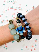 DeeDee Stretch bracelet | Black + Periwinkle