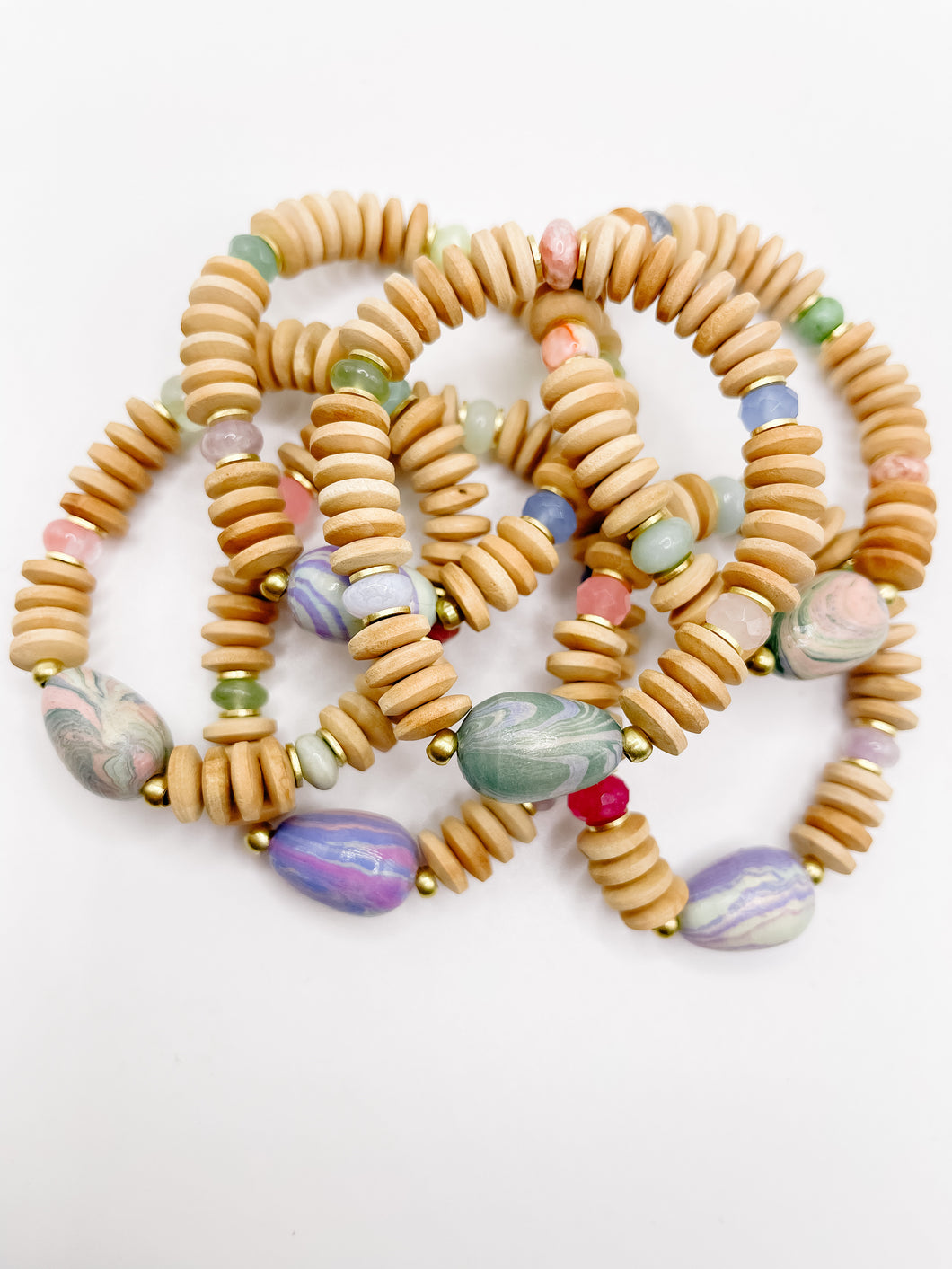 Marble stretch bracelet