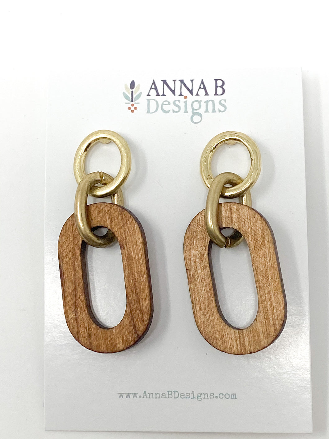 Patty Wooden Earrings