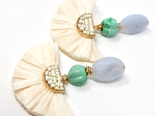 Nanette Flower Earrings- Cream
