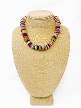 Multicolored Clay Necklace