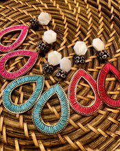Grace Earrings- Magenta