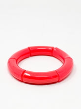 Acrylic Stretch Bracelets | Hot Pink