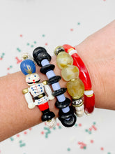 DeeDee Stretch bracelet | Black + Periwinkle