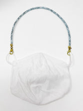 Faux Leather Mask Holder | Blue