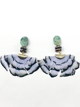 Jeanie Feather Earrings | Lavender