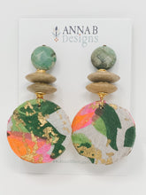 Roo Fabric Earrings | Multi Bright