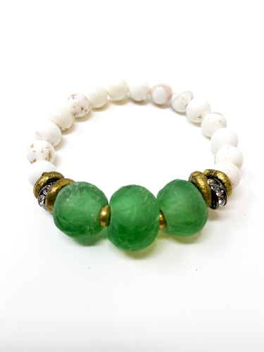 The Cooper Bracelet | Emerald Green