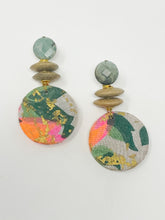 Roo Fabric Earrings | Multi Bright