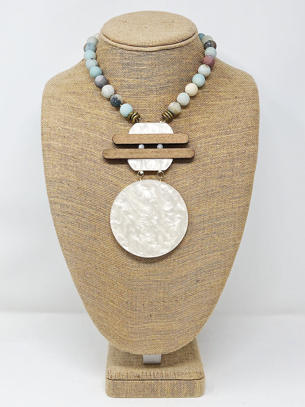 Amazonite Beaded Necklace