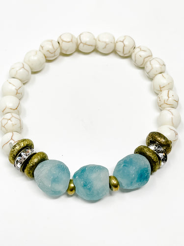 The Cooper Bracelet | Aqua