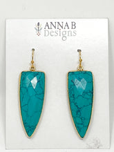 Monica Bezel Earrings