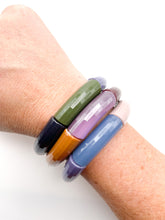 Acrylic Stretch Bracelets | Dark Multi S/3
