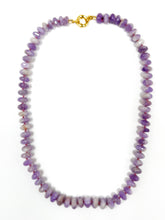 Amethyst Knotted Necklace