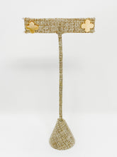 Kyle Clover Studs | Gold