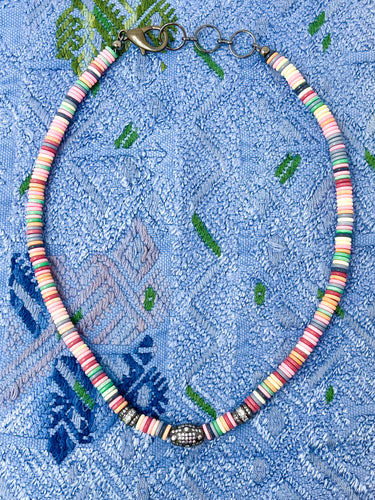 Multicolor Stone Necklace