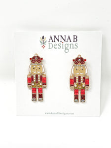 Nutcracker Earrings | Red