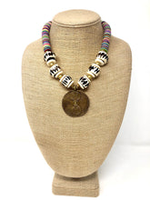 Vinyl Tribal Necklace