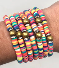Multicolor Clay bracelets