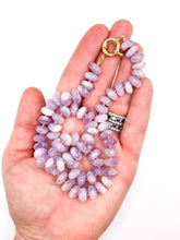 Amethyst Knotted Necklace
